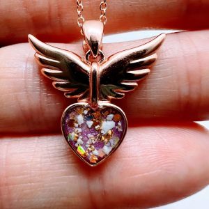 Angel Wings Memorial Pendant