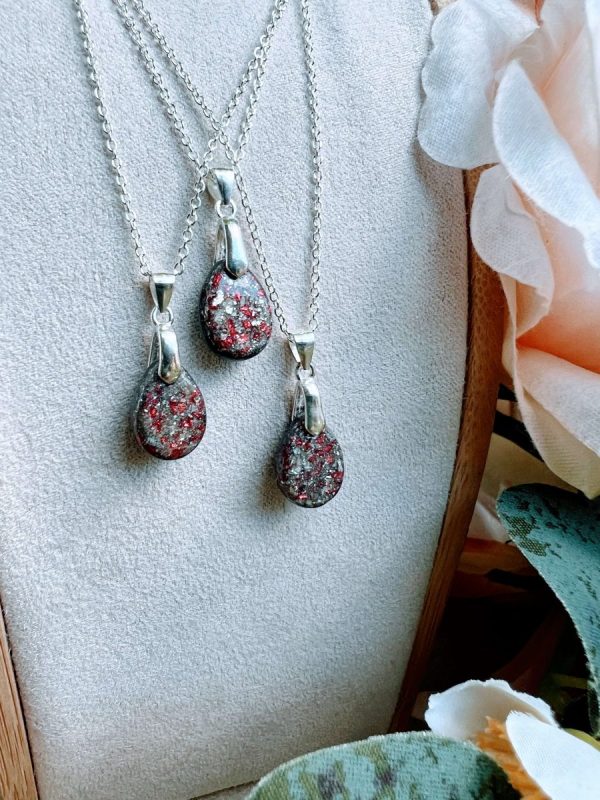 Timeless Memorial Drop Pendant