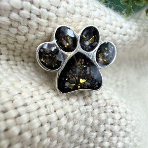 Dog Paw Memorial Bead