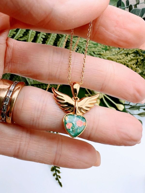 Angel Wings Memorial Pendant - Image 2