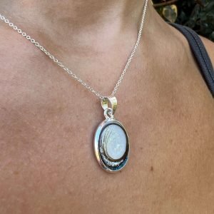 Classic Memorial Oval Pendant