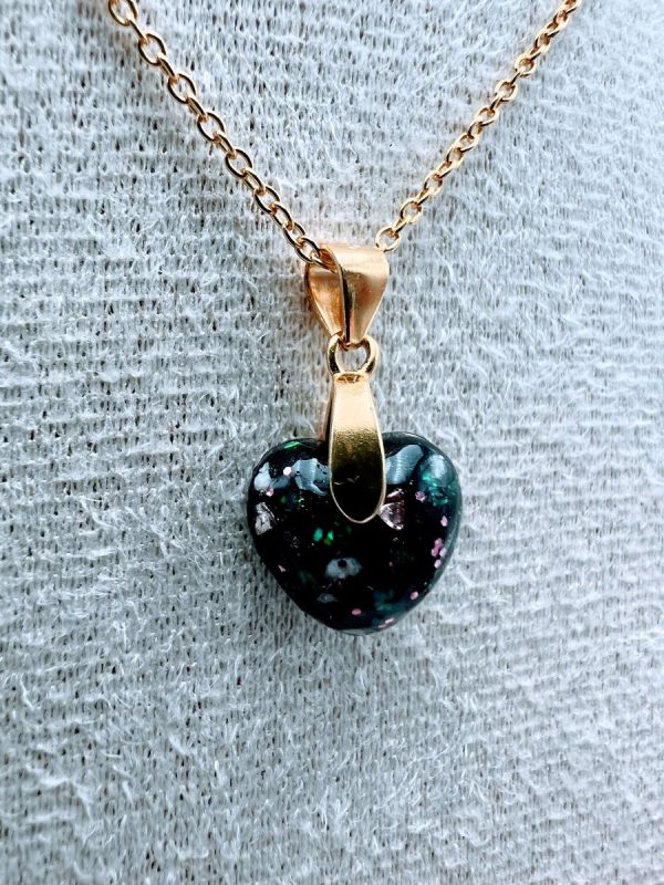 Dainty Heart Memorial Pendant - Image 6