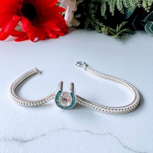Horseshoe Memorial Bead