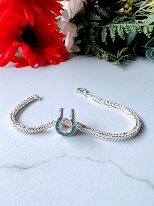 Horseshoe Memorial Bead