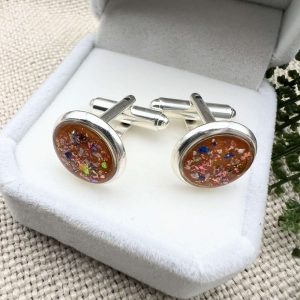 Silver Memory Cufflinks