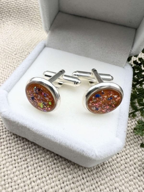 Silver Memory Cufflinks