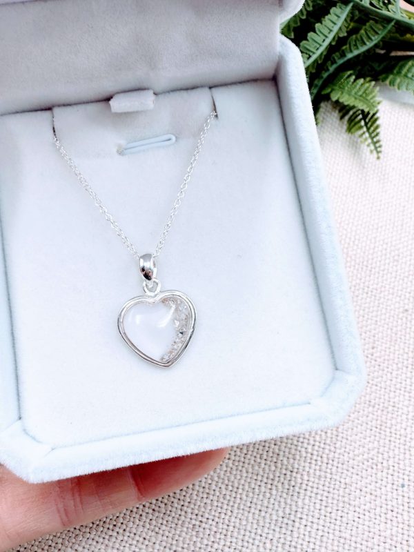 Silver Heart Memorial Pendant - Image 12