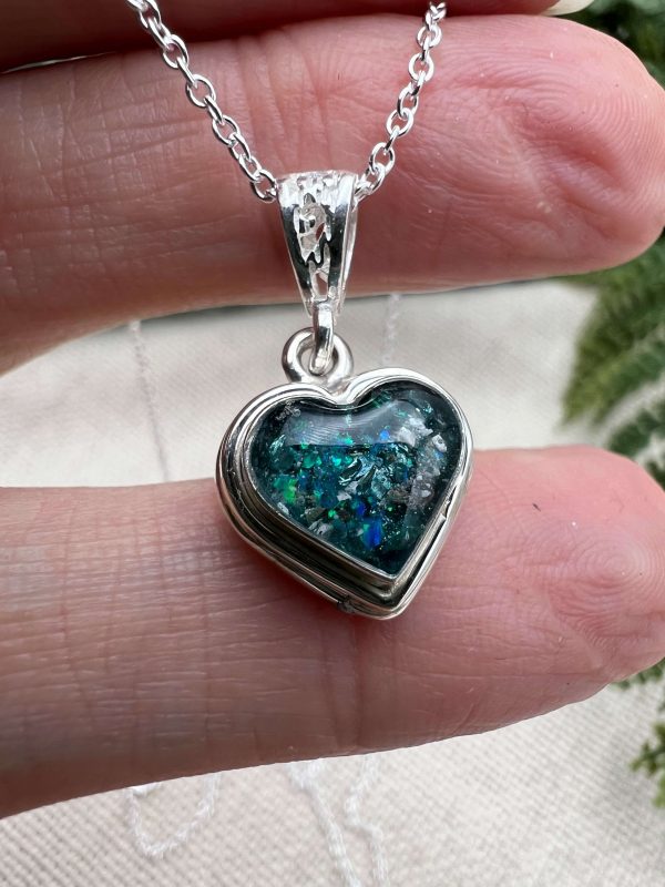Silver Heart Memorial Pendant - Image 11