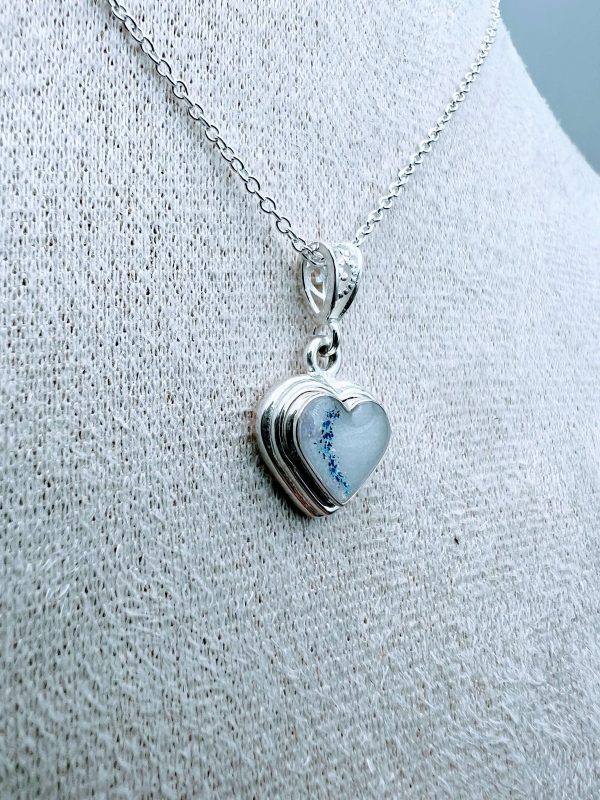 Silver Heart Memorial Pendant - Image 9