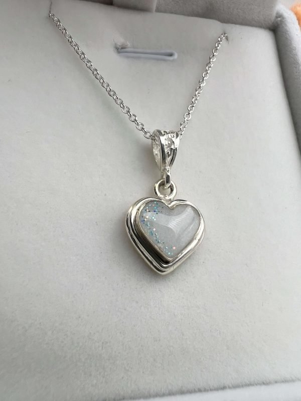 Silver Heart Memorial Pendant - Image 10