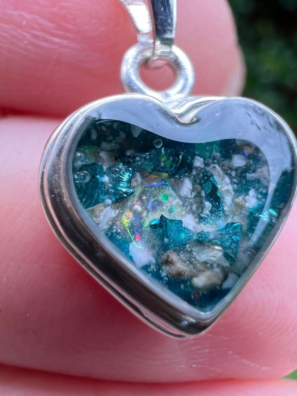 Silver Heart Memorial Pendant - Image 7