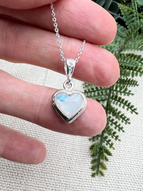 Silver Heart Memorial Pendant - Image 5
