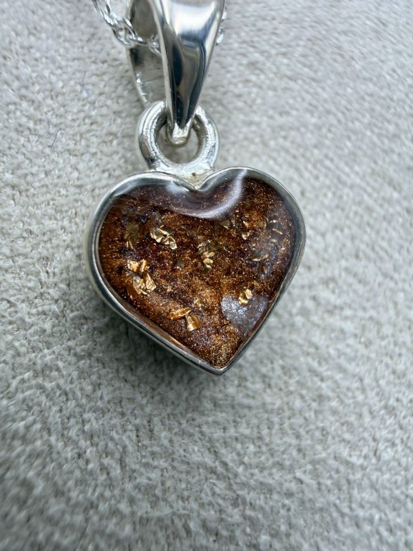 Silver Heart Memorial Pendant - Image 4