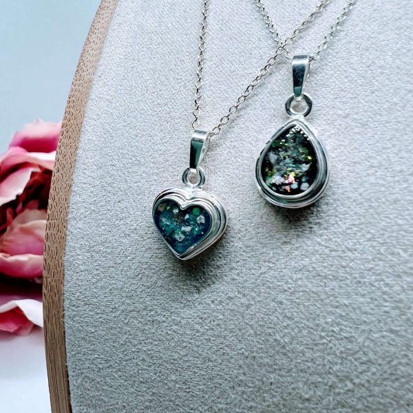 Silver Pear Memorial Pendant - Image 5