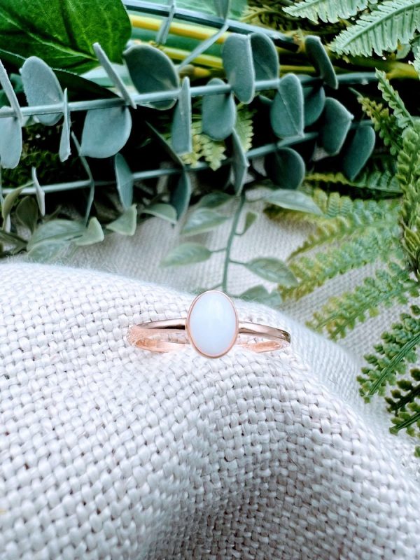 Deluxe Petite Oval Memorial Ring - Image 2